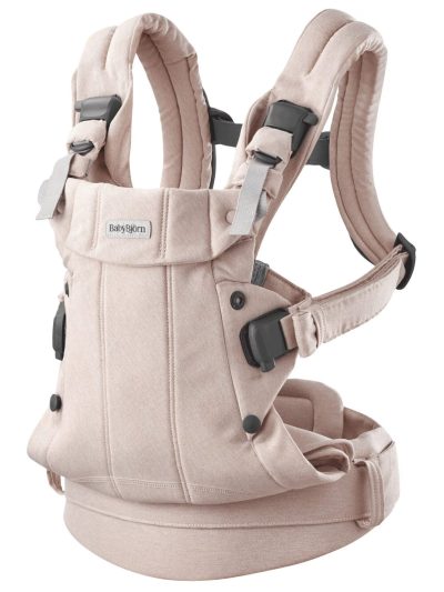 BabyBjörn Nosiljka Harmony Light pink, Woven mélange