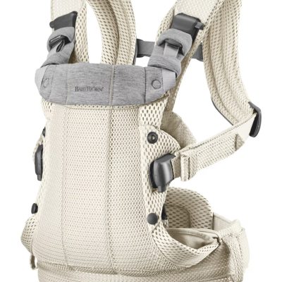 BabyBjörn Nosiljka Harmony – Cream, 3D Mesh