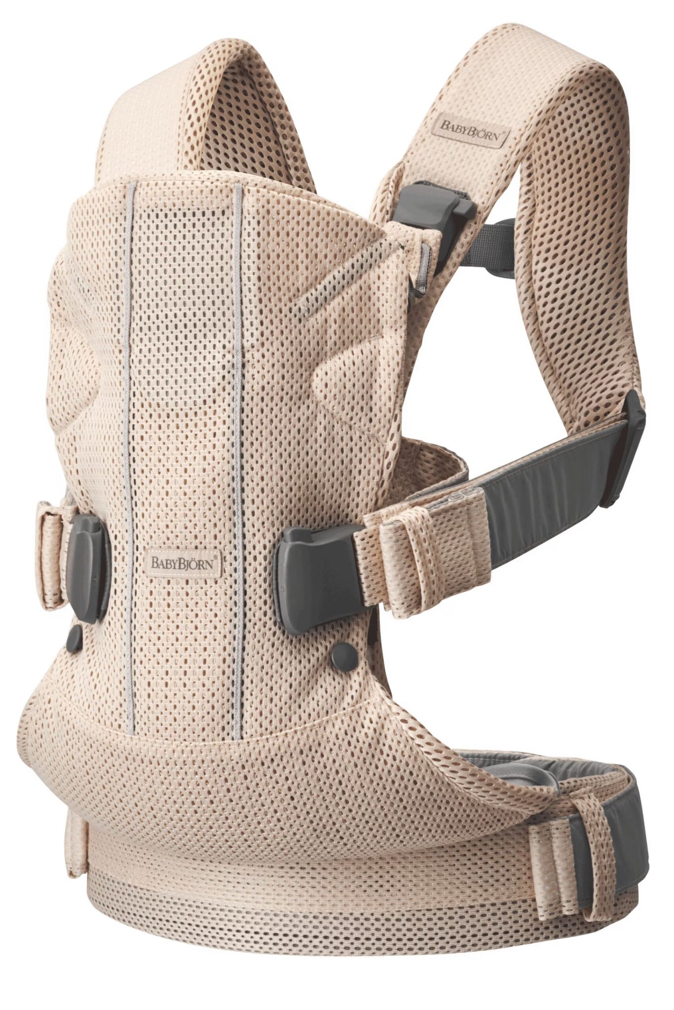 BabyBjörn Nosiljka za bebe One Air Pearly Pink, 3D Mesh - Image 5