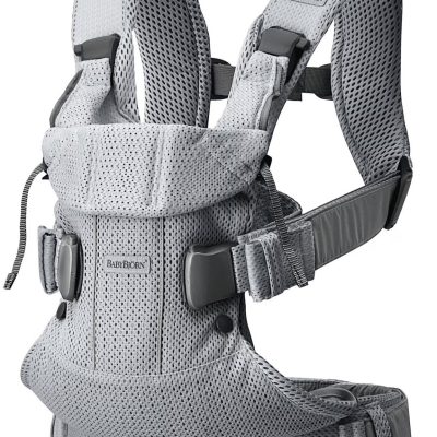 BabyBjörn Nosiljka za bebe One Air Silver, 3D Mesh