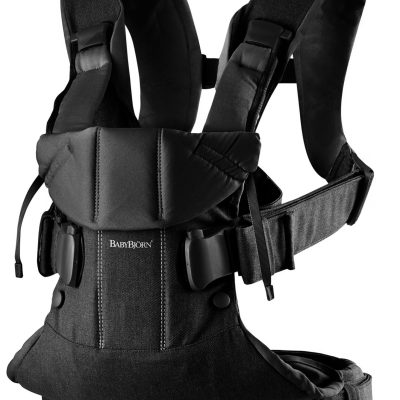 BabyBjörn Nosiljka One Black, Woven