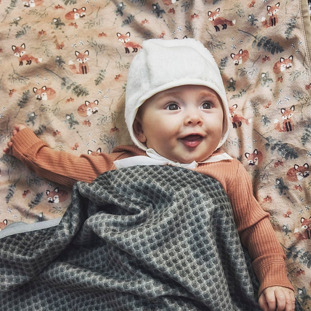 Elodie Winter Bonnet zimska kapica za bebe, Shearling - Image 2