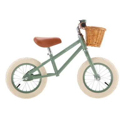 Banwood Balans Bicikl First Go Vintage Forest + Pletena korpica