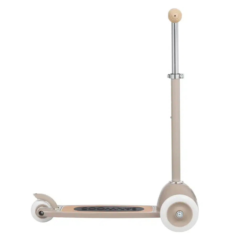 Banwood Romobil Trotinet Beige + Pletena korpica - Image 5
