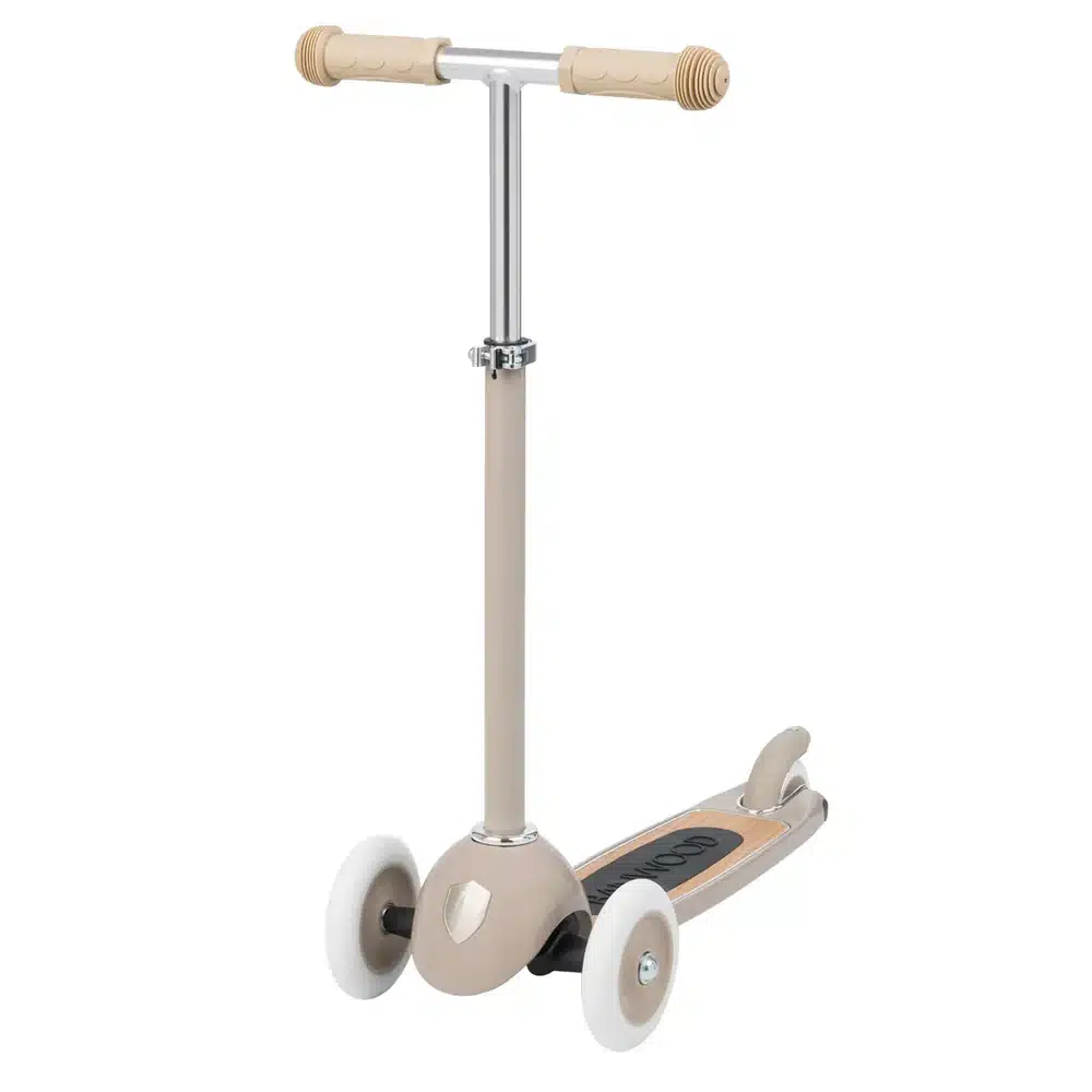 Banwood Romobil Trotinet Beige + Pletena korpica - Image 8