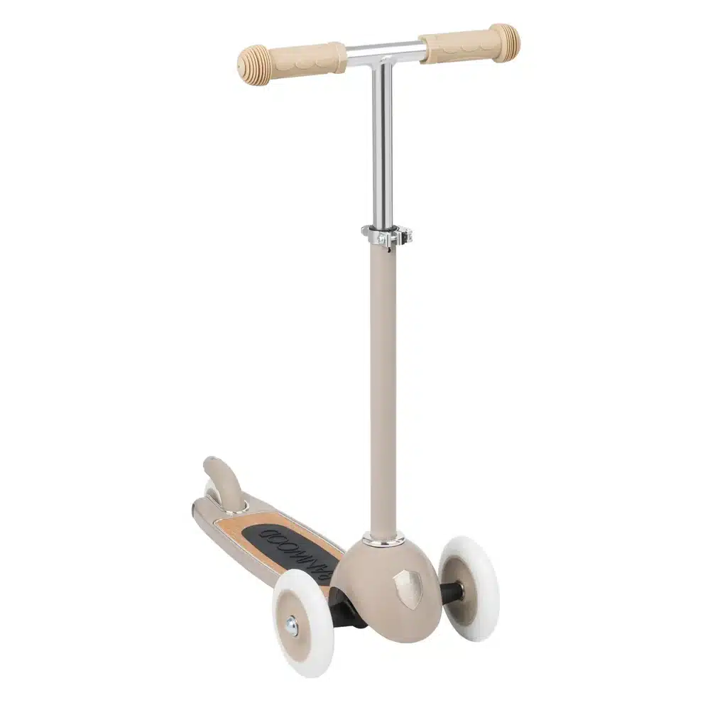 Banwood Romobil Trotinet Beige + Pletena korpica - Image 9
