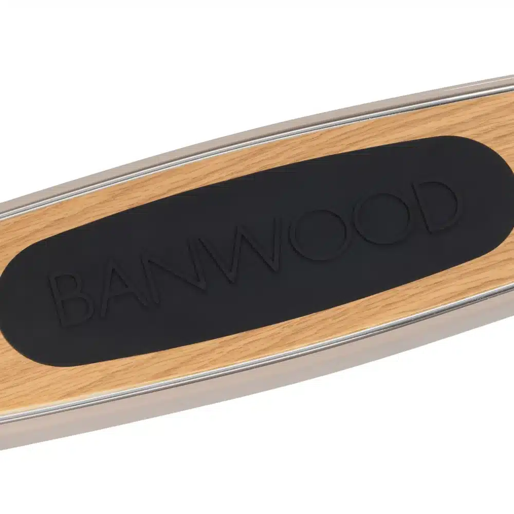 Banwood Romobil Trotinet Beige + Pletena korpica - Image 11