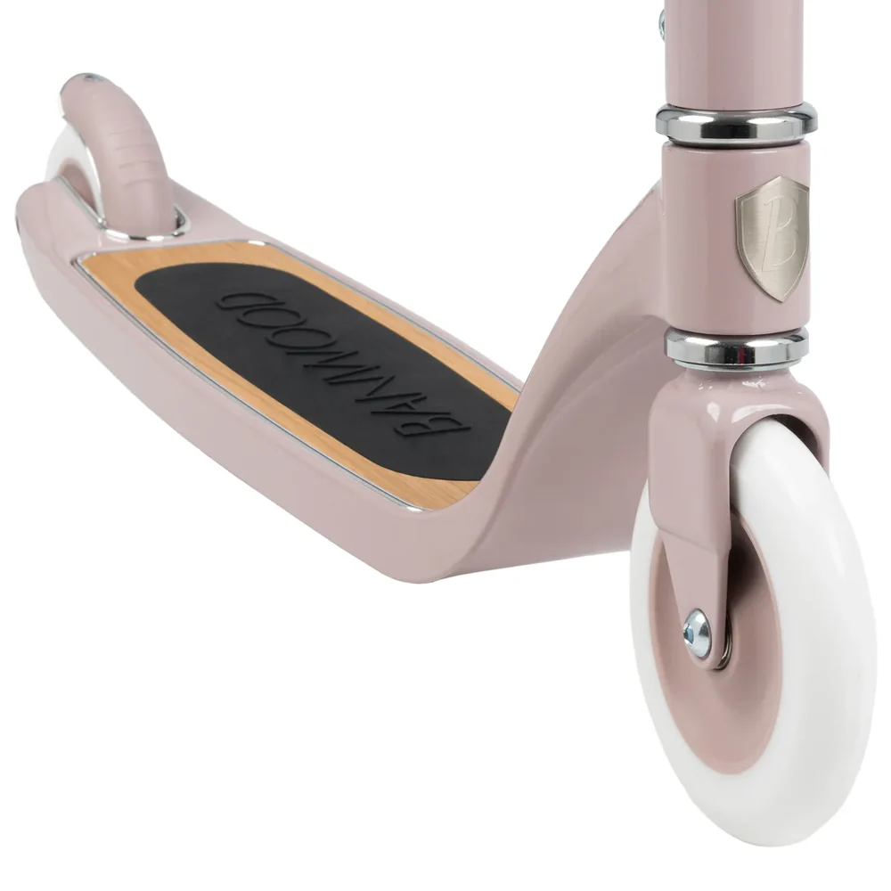 Banwood Maxi Romobil Trotinet Dusty Pink + Pletena korpica - Image 10