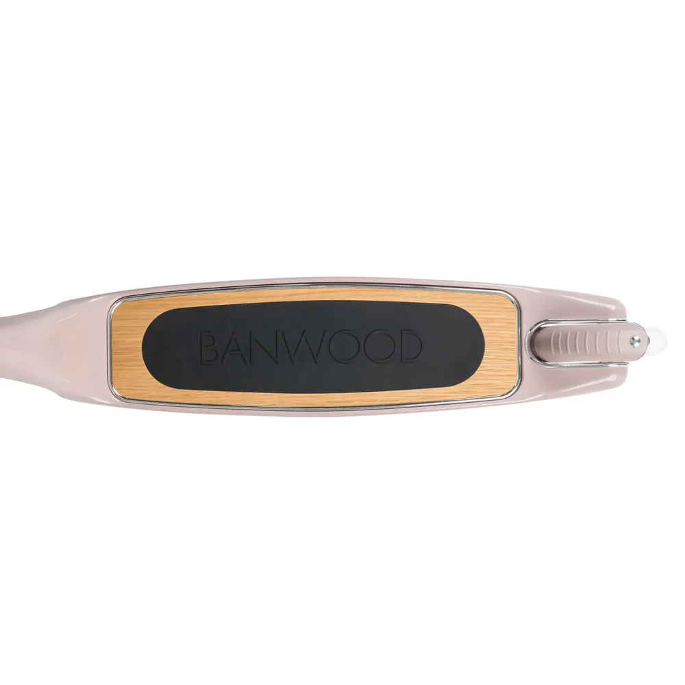Banwood Maxi Romobil Trotinet Dusty Pink + Pletena korpica - Image 7