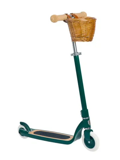 Banwood Maxi Romobil Trotinet Green + Pletena korpica