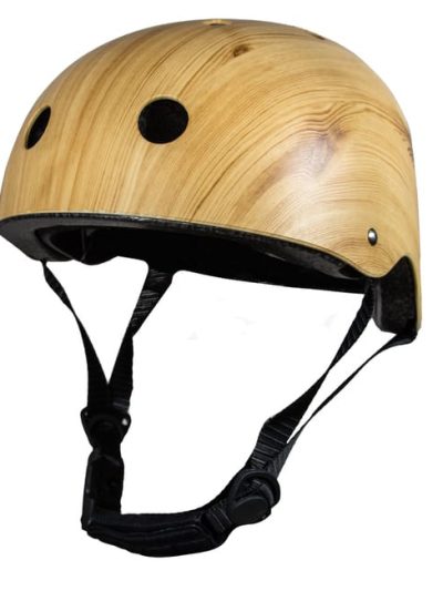 Trybike CoConuts Kaciga za djecu dezen Wood, S