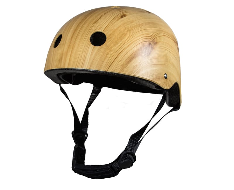 Trybike CoConuts Kaciga za djecu dezen Wood, S