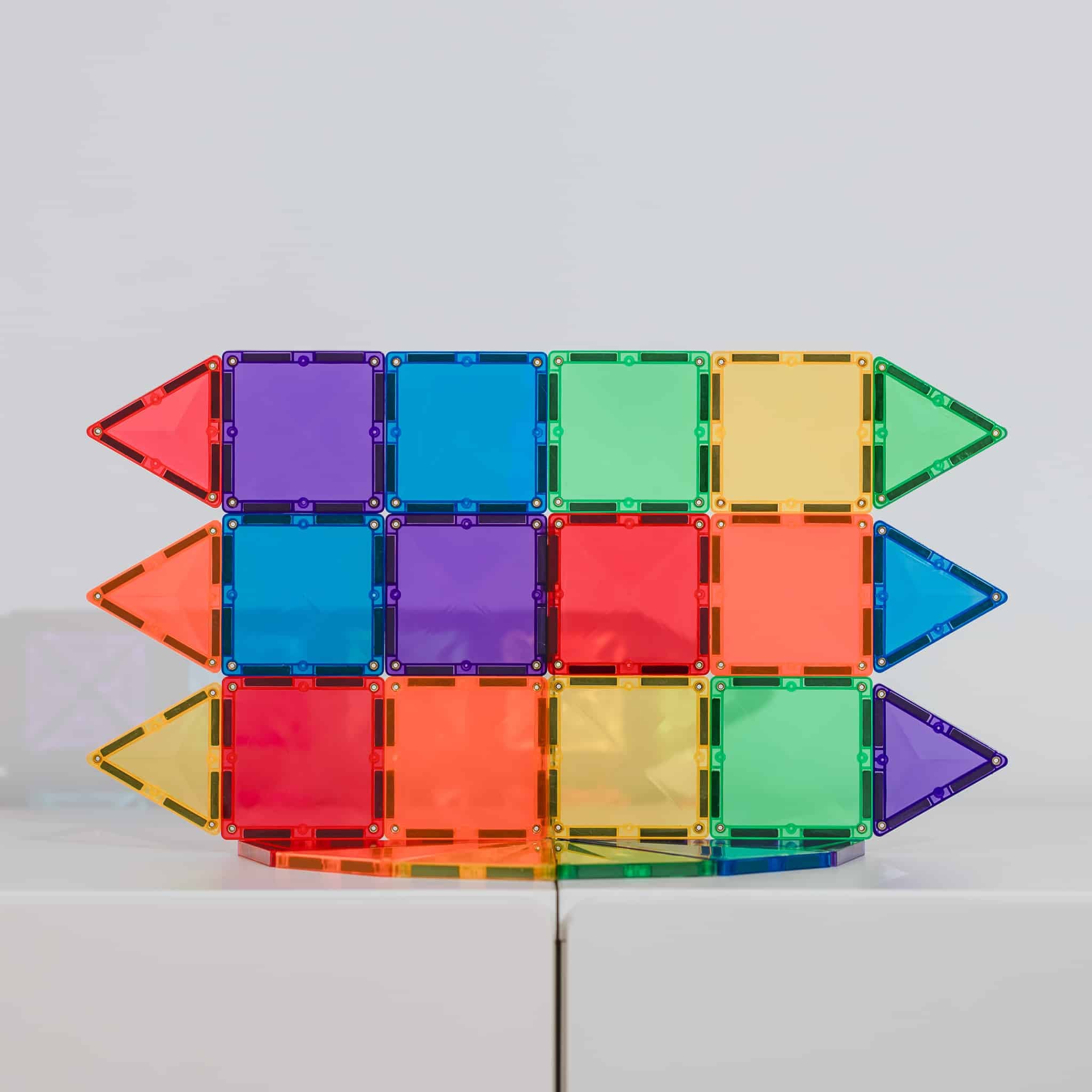 Connetix Tiles - Rainbow Mini set (24 kom) - Image 4