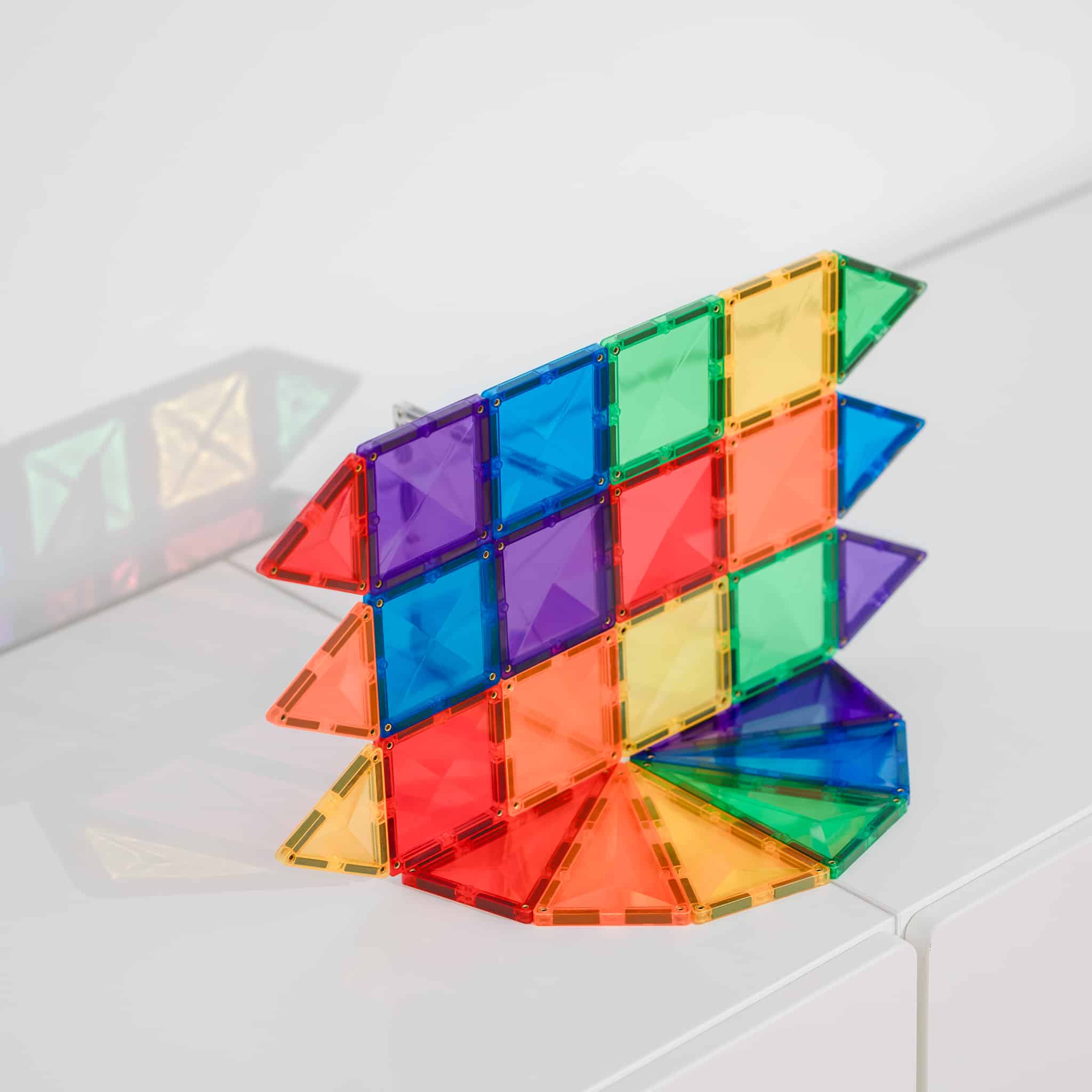 Connetix Tiles - Rainbow Mini set (24 kom) - Image 5