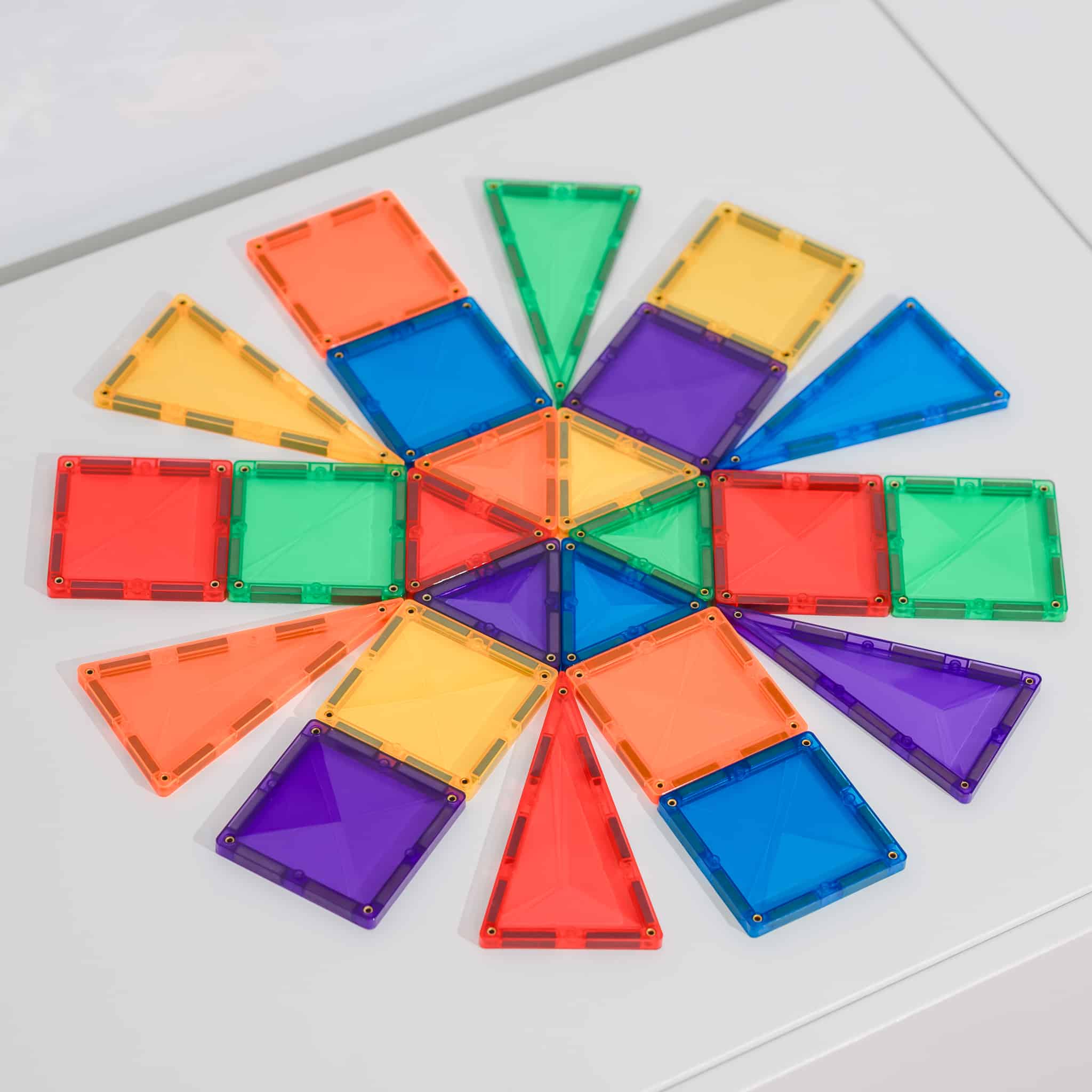 Connetix Tiles - Rainbow Mini set (24 kom) - Image 3