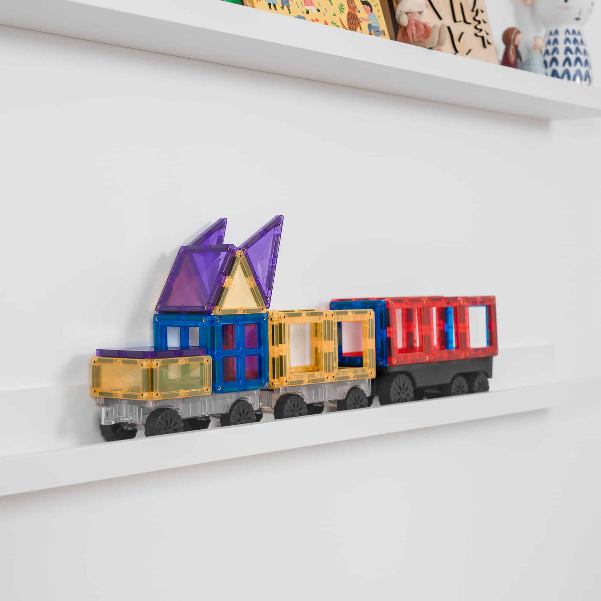 Connetix Tiles Rainbow Transport set (50 kom) - Image 5
