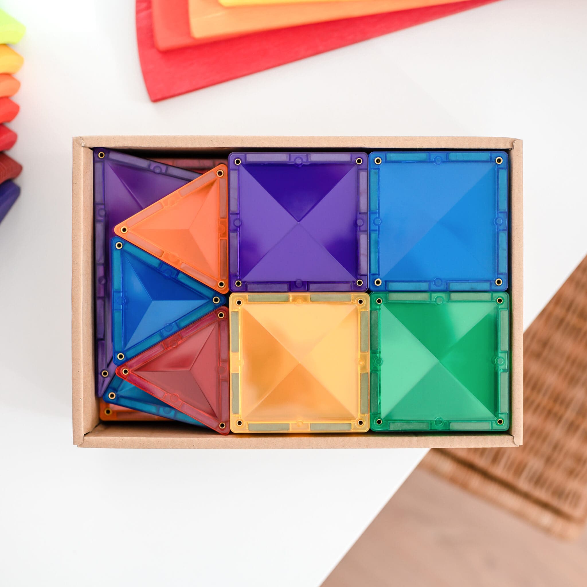 Connetix Tiles Rainbow Starter set (60 kom) - Image 8