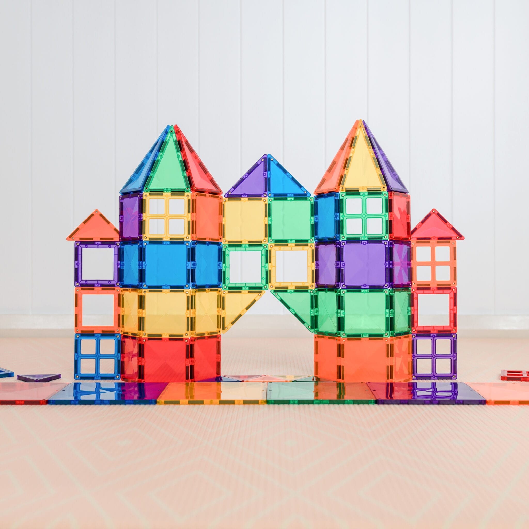 Connetix Tiles Rainbow Starter set (60 kom) - Image 6
