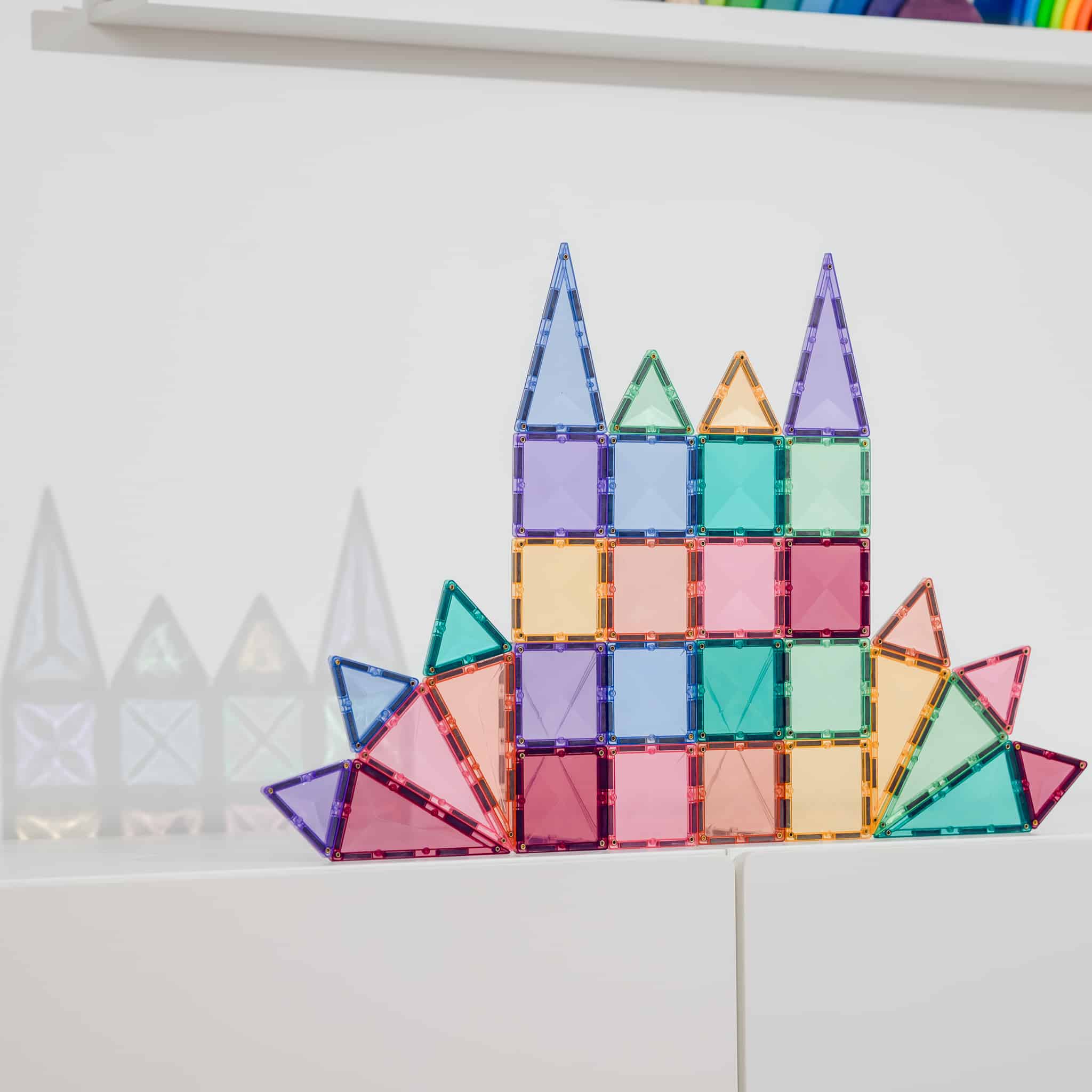 Connetix Tiles Pastel Mini set (32 kom) - Image 3