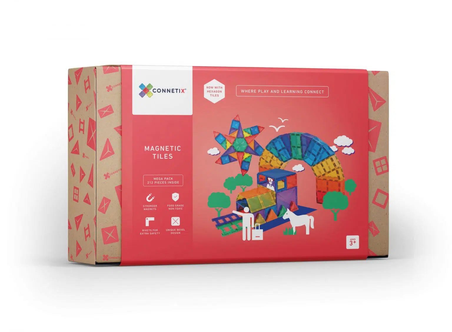 Connetix Tiles Rainbow Mega set (212 kom)