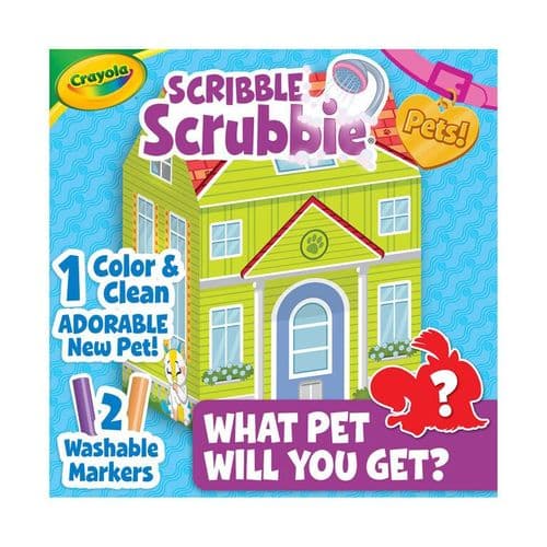 Crayola Scribble Scrubbie Mystery Pet kreativni set