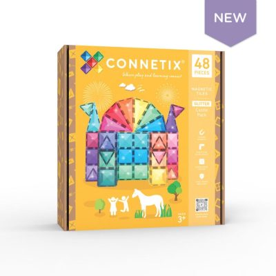 Connetix Tiles Glitter Castle set (48 kom)