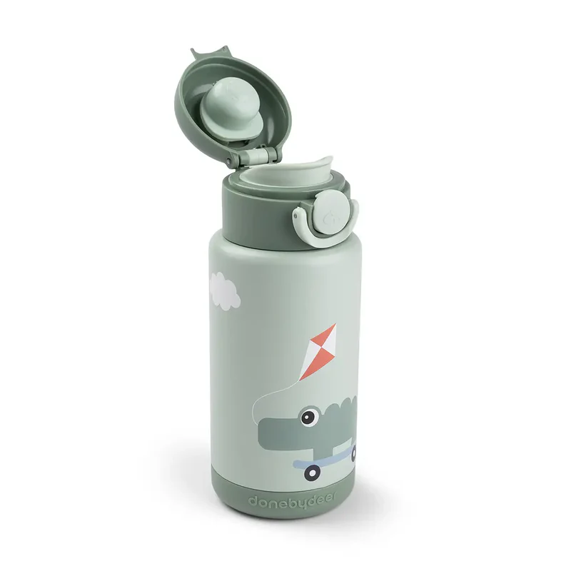 Done by Deer Termos boca 340ml Playground Green - Image 3