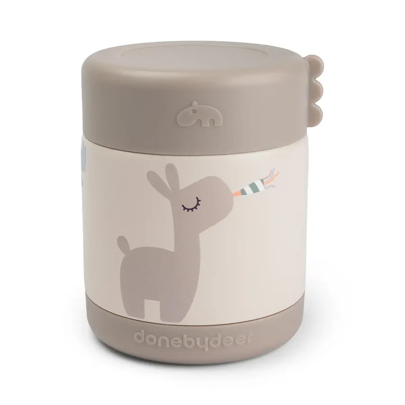 Done by Deer Termo posuda za hranu Celebration Sand (300ml)