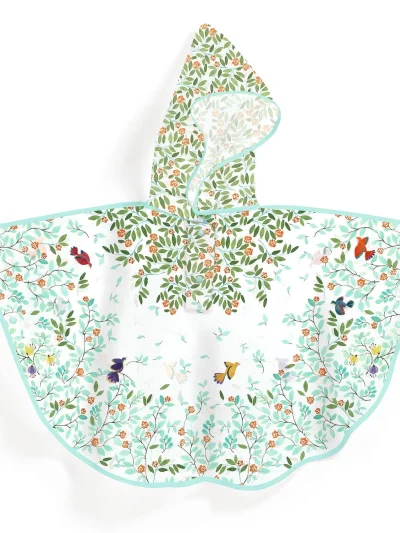 Djeco kišna kabanica Foliage rain cape (M)