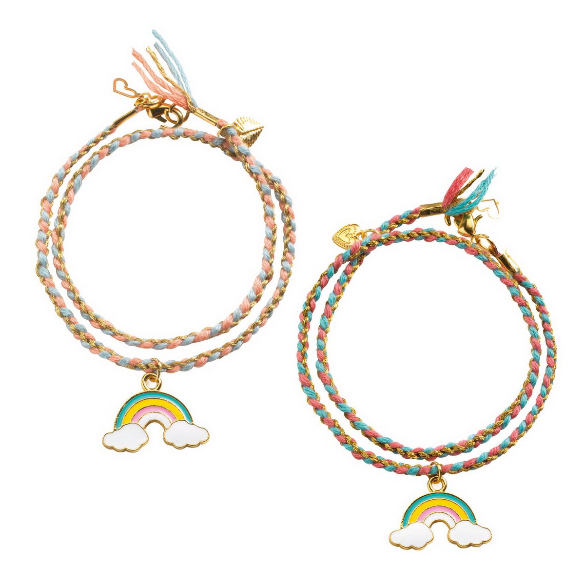 Djeco set za izradu nakita - Narukvice Rainbow Kumihimo - Image 2