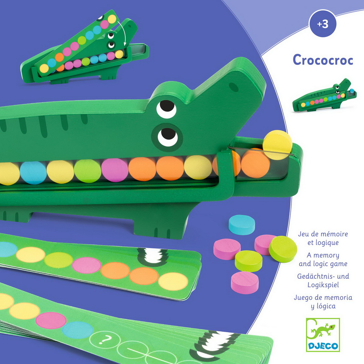 Djeco edukativna i logička igra - Crococroc - Image 2