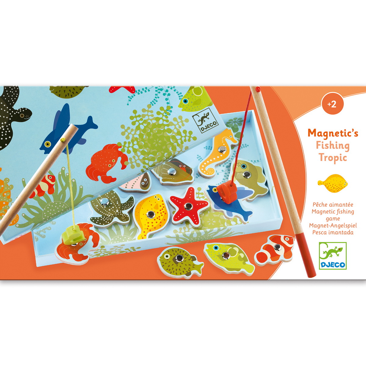Djeco Igra pecanja pomoću magneta Egzotične ribice 2+godine - Image 3