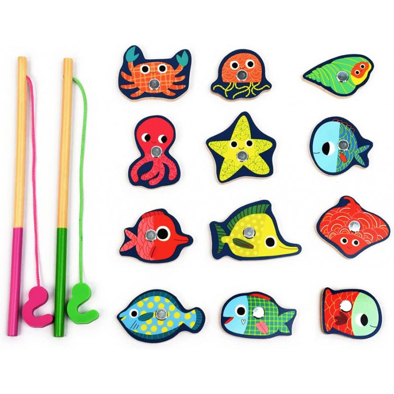 Djeco igra pecanja pomoću magneta Fishing colour - Image 3