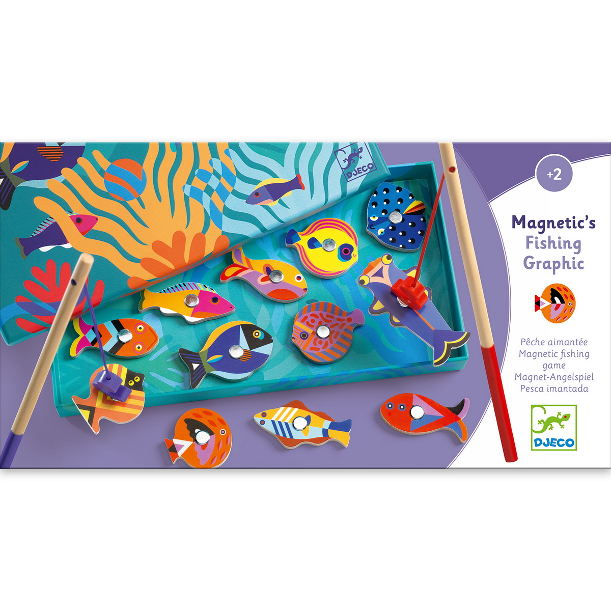 Djeco Igra pecanja pomoću magneta - Ribice – 2+godine - Image 4