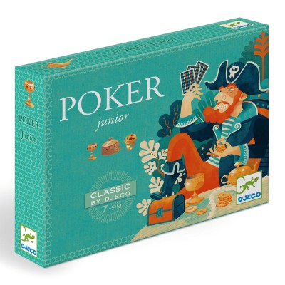 Djeco klasična kartaška društvena igra Poker za juniore 7+ godina