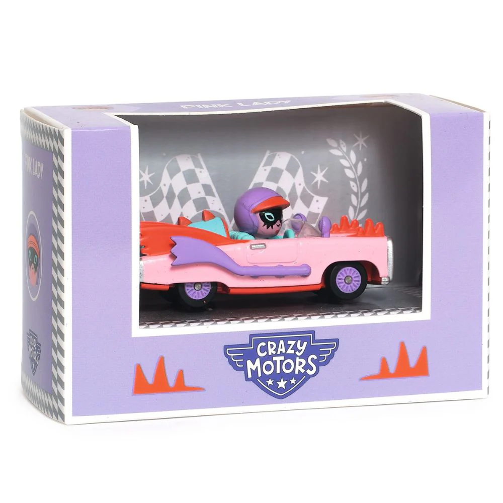 Djeco autić CRAZY MOTORS Pink lady - Image 3