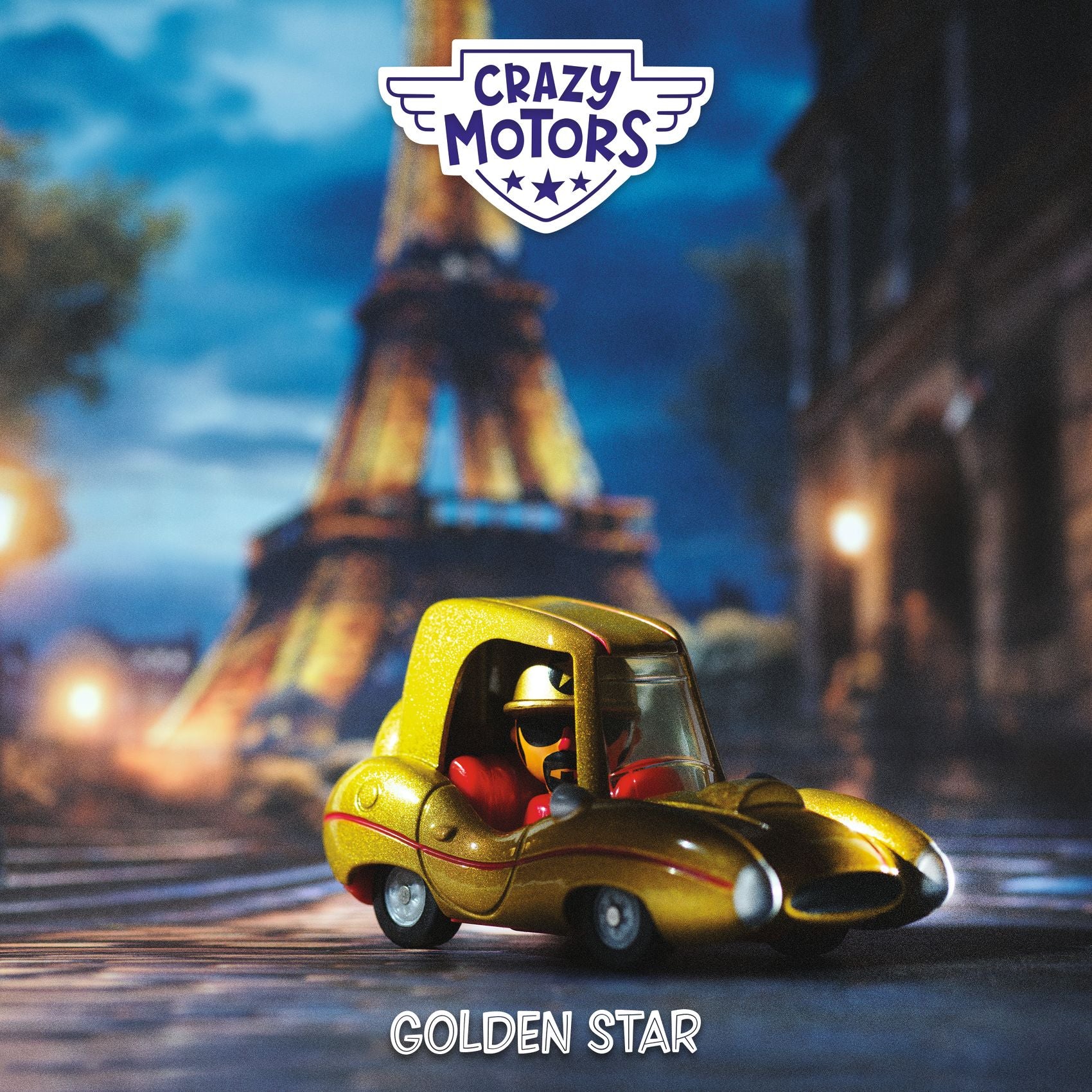 Djeco autić CRAZY MOTORS - Golden Star - Image 2