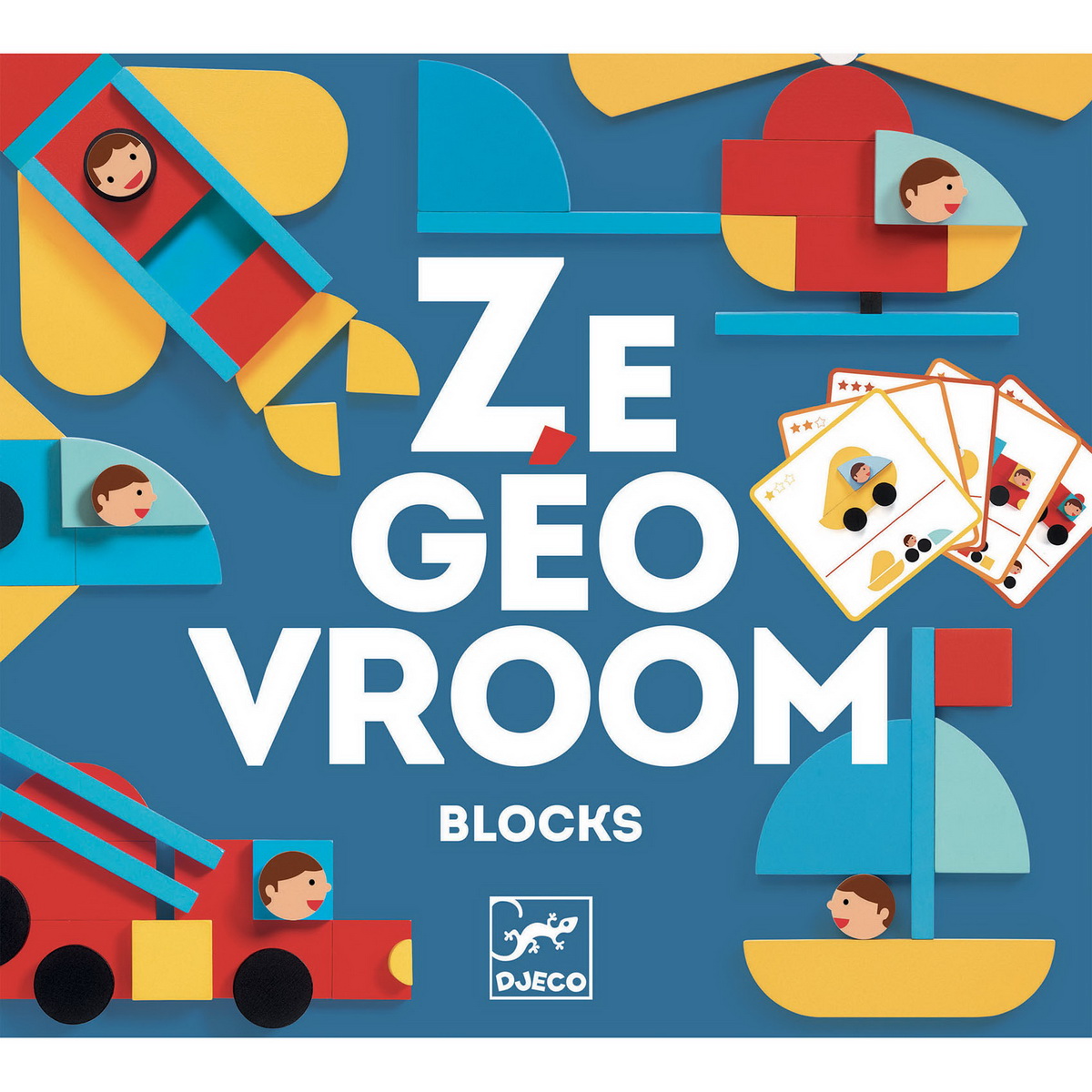 Djeco konstrukcija vozila po modelu - Ze Geo Vroum - Image 5