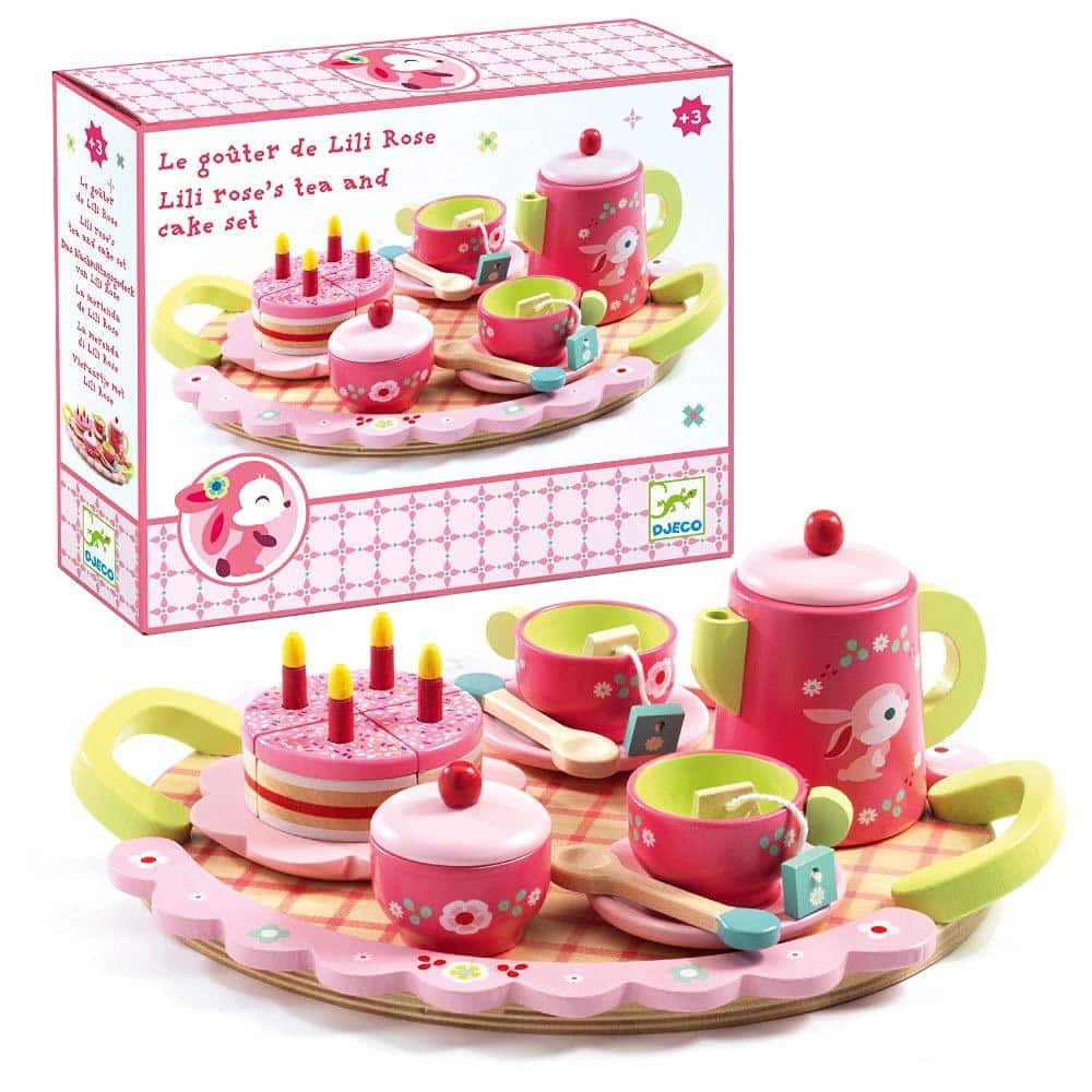 Djeco drveni set za čaj s tortom Lili Rose - Image 5