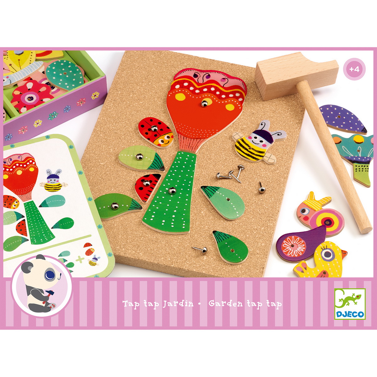 Djeco Kreativni set Tap Tap - Cvijeće - Image 3