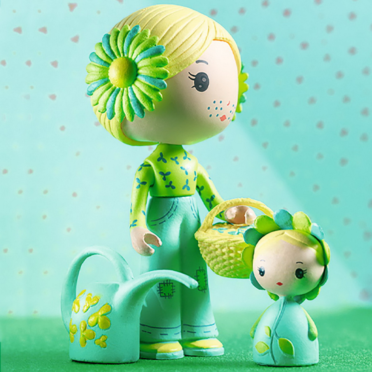 Djeco Tinyly lutkice Flore & Bloom - Image 2