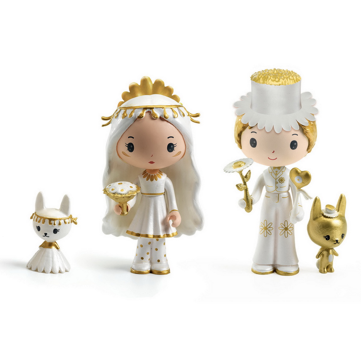 Djeco Tinyly lutkice - Marguerite & Léoplold