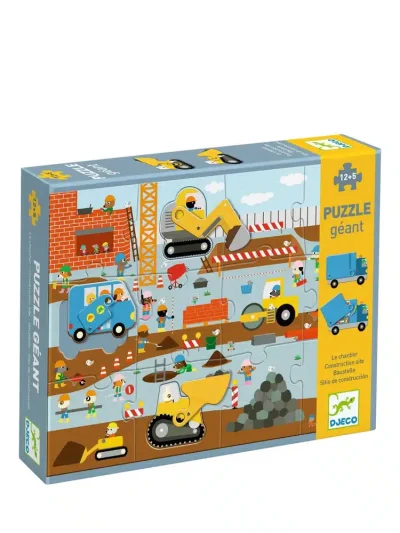 Djeco Giant puzzle Gradilište