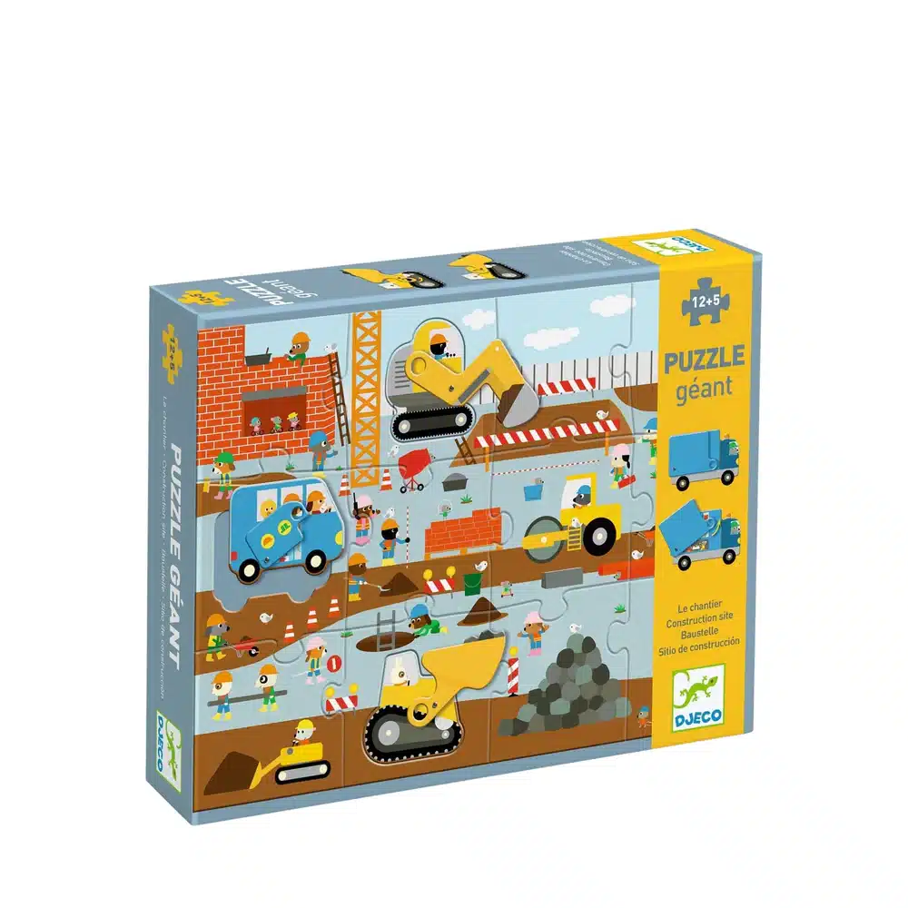 Djeco Giant puzzle Gradilište