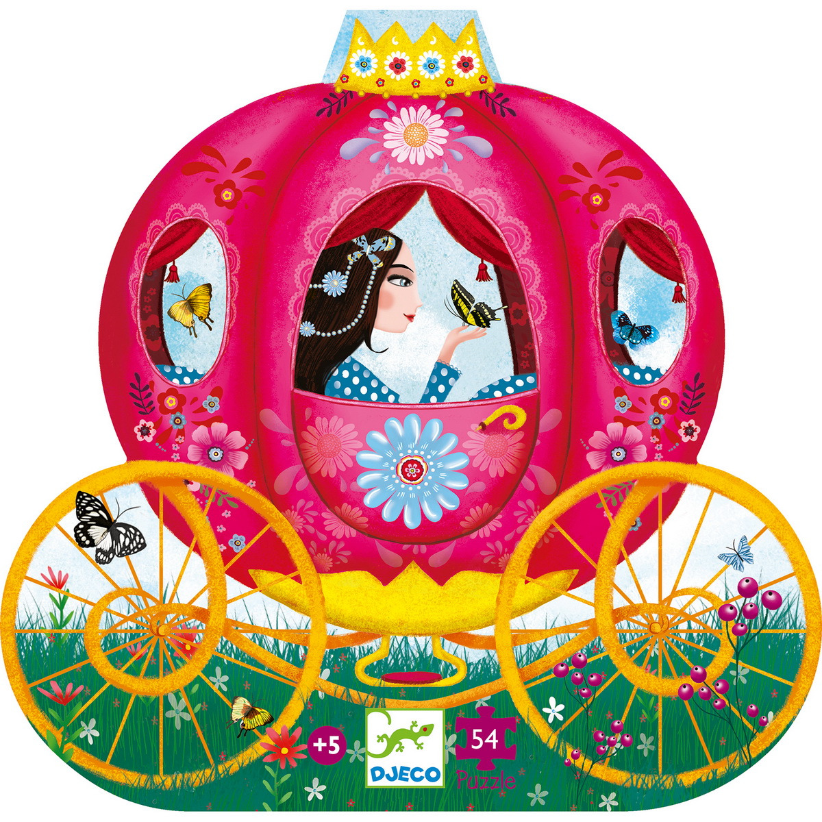 Djeco Puzzle - Princeza i kočija 54 kom - Image 5