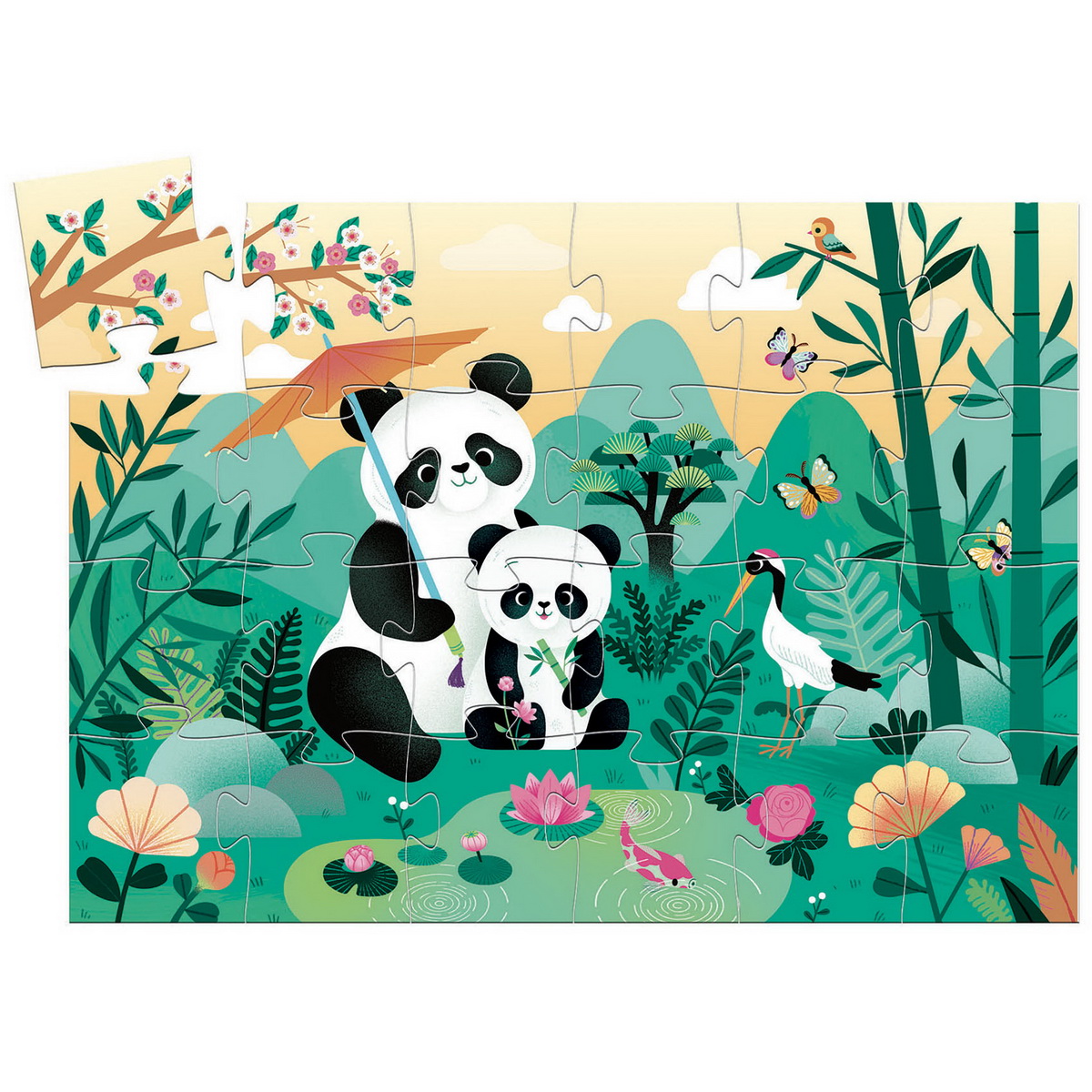 Djeco Puzzle - Panda Leo 24 dijela - Image 2