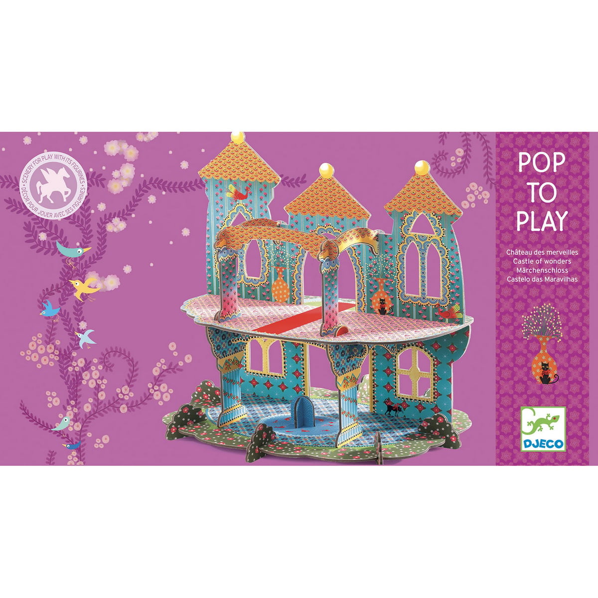 Djeco Pop to Play - Dvorac za princeze 3D - Image 2
