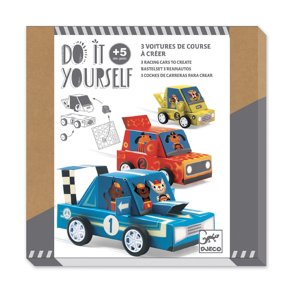Djeco Uradi sam set- Napravi svoje auto - 5+ godina