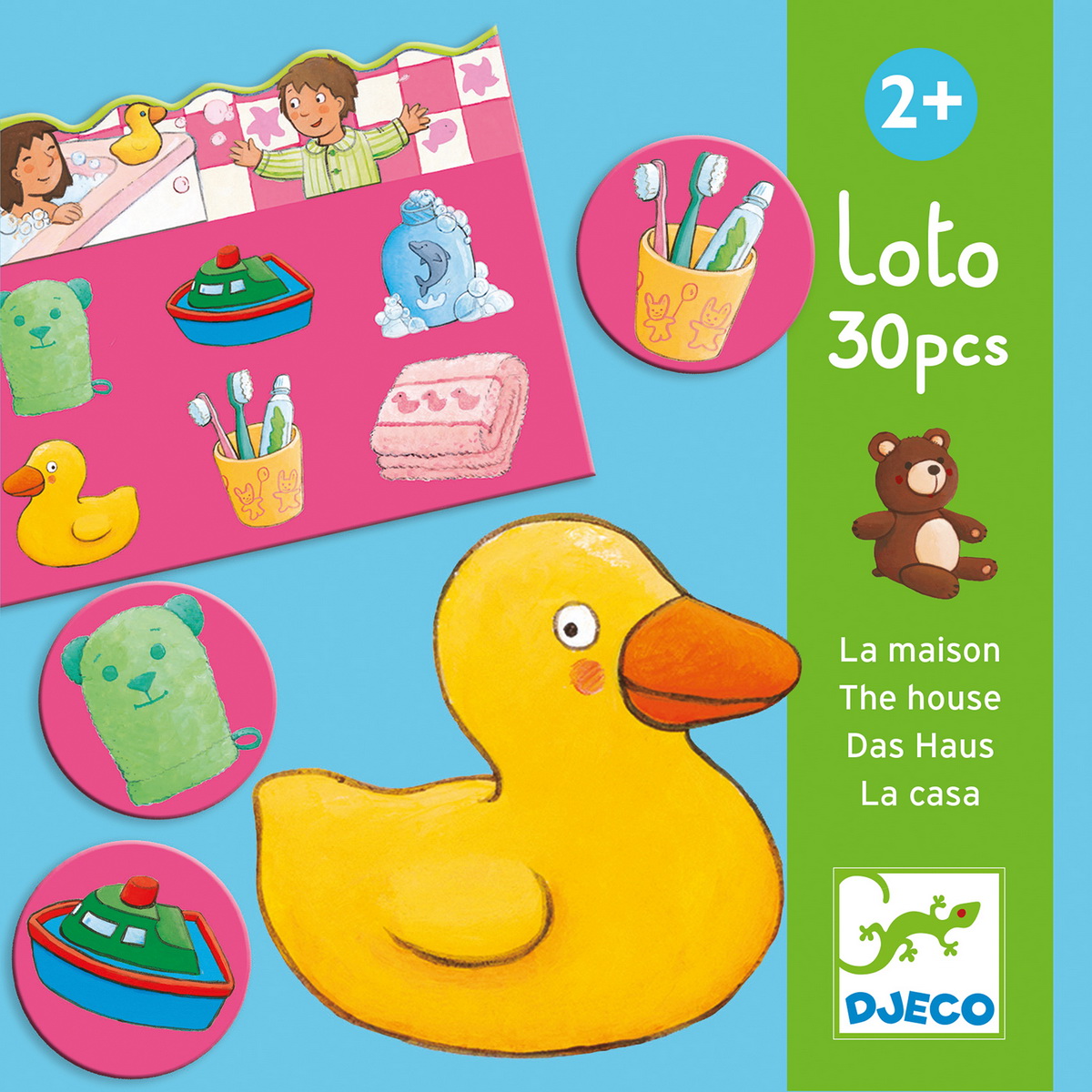 Djeco Društvena igra Lotto - uzrast 2+ godine - Image 4