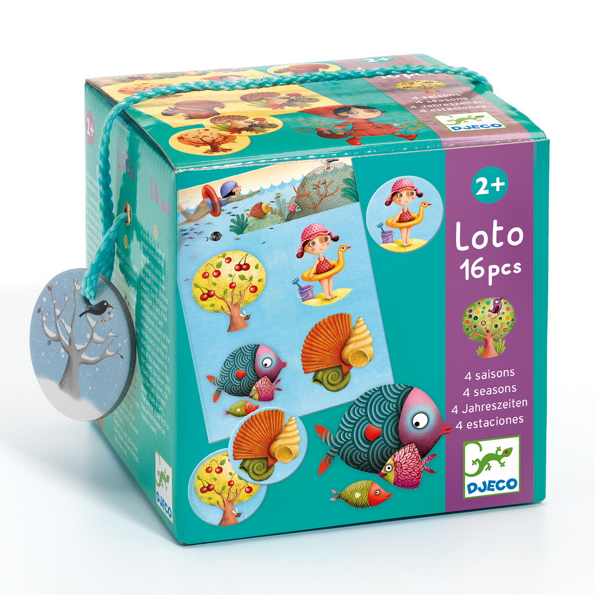 Djeco društvena igra Loto - 4 godišnja doba - Image 2